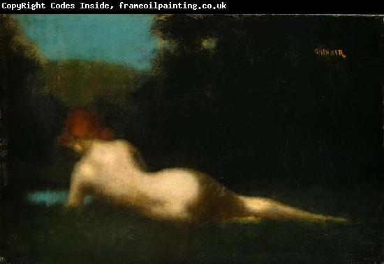Jean-Jacques Henner Reclining Nude,